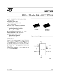 Click here to download M27V320 Datasheet