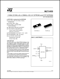 Click here to download M27V400 Datasheet