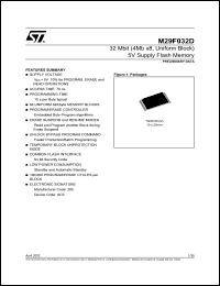 Click here to download M29F032 Datasheet