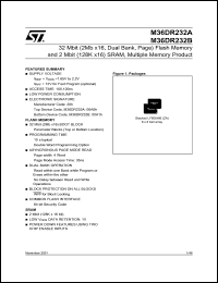 Click here to download M36DR232 Datasheet