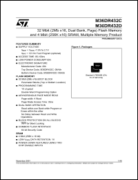Click here to download M36DR432C Datasheet