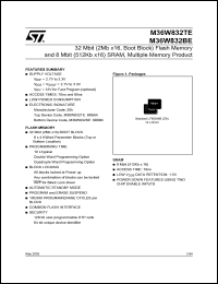Click here to download M36W832BE Datasheet
