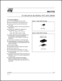 Click here to download M41T94 Datasheet