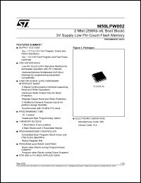 Click here to download M50LPW002 Datasheet