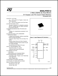 Click here to download M50LPW012 Datasheet