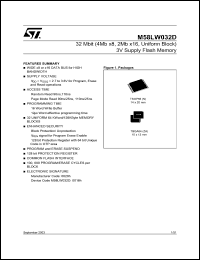 Click here to download M58LW032D Datasheet