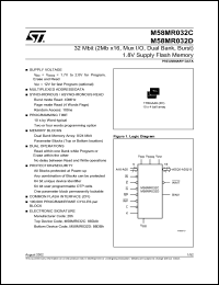 Click here to download M58MR032D Datasheet
