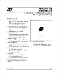 Click here to download M58WR064ET Datasheet