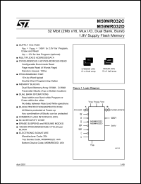 Click here to download M59MR032D Datasheet