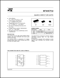 Click here to download M74HCT32B1 Datasheet