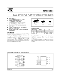 Click here to download M74HCT74B1 Datasheet