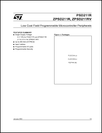 Click here to download ZPSD211RV Datasheet