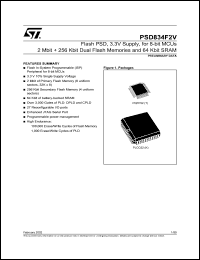 Click here to download PSD834F2V Datasheet