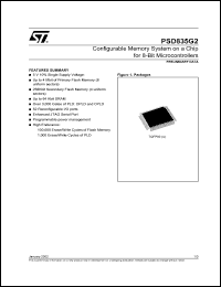Click here to download PSD835G2V Datasheet