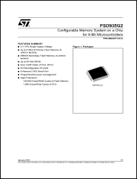 Click here to download PSD935G2V Datasheet
