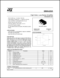 Click here to download SMA428 Datasheet