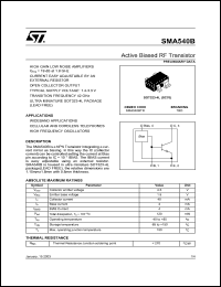 Click here to download SMA540B Datasheet