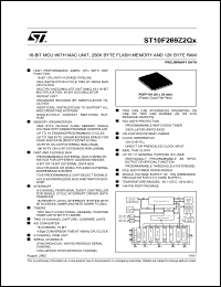 Click here to download ST10F269Z2Q6 Datasheet