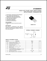 Click here to download ST2009DHI Datasheet