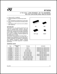 Click here to download ST3232BD Datasheet