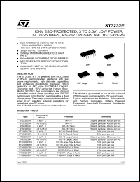 Click here to download ST3232ECW Datasheet