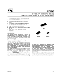 Click here to download ST3243BDR Datasheet
