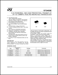 Click here to download ST3485EBN Datasheet