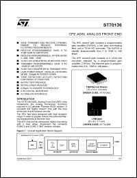 Click here to download ST70136 Datasheet