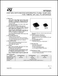 Click here to download ST72321AR7 Datasheet