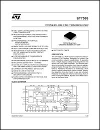 Click here to download ST7538P Datasheet