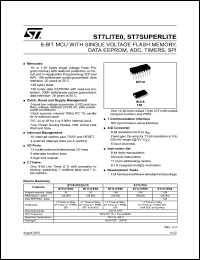 Click here to download ST7FLITE05 Datasheet