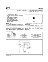 Click here to download ST890BDR Datasheet