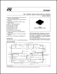 Click here to download STA001 Datasheet