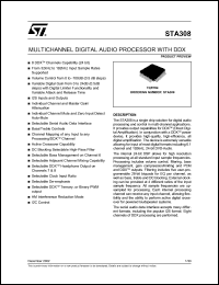 Click here to download STA308 Datasheet