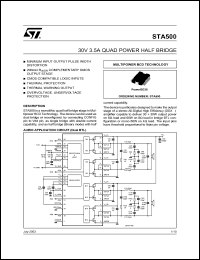Click here to download STA500 Datasheet