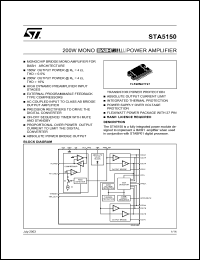 Click here to download STA5150 Datasheet