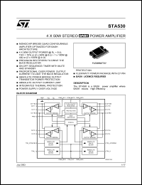 Click here to download STA530 Datasheet