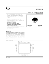 Click here to download STB5610 Datasheet