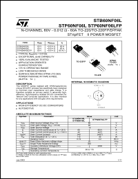 Click here to download STP60NF06 Datasheet