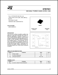 Click here to download STB7001 Datasheet