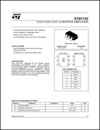 Click here to download STB7102TR Datasheet