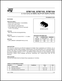 Click here to download STB7103 Datasheet