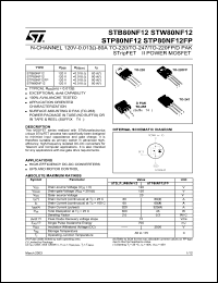 Click here to download STB80NF12 Datasheet