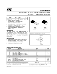 Click here to download STD30NF06 Datasheet