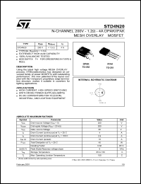 Click here to download STD4N20 Datasheet