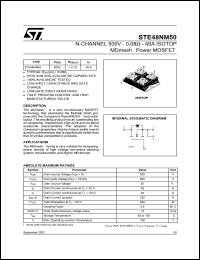 Click here to download STE48NM50 Datasheet
