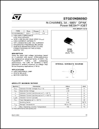 Click here to download STGD3NB60SDT4 Datasheet