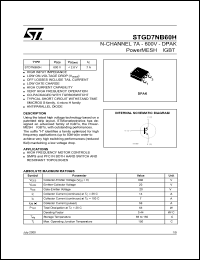 Click here to download STGD7NB60HT4 Datasheet