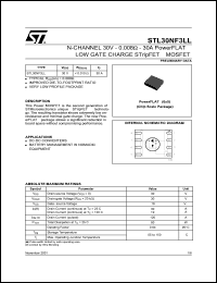 Click here to download STL30NF3 Datasheet