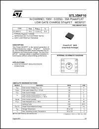 Click here to download STL35NF10 Datasheet